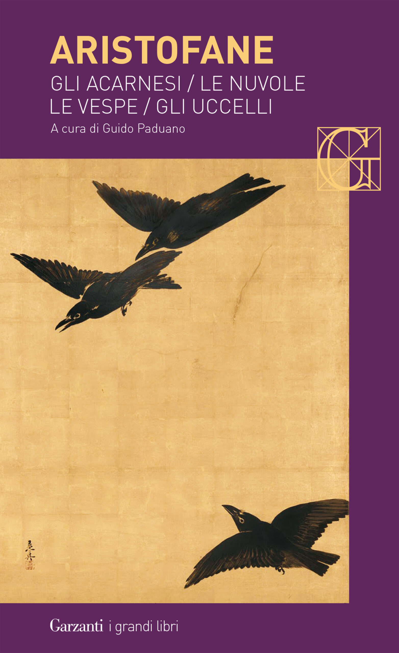 Copertina libro Acarnesi-Le nuvole-Le vespe-Gli uccelli