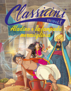 Copertina libro Aladino e la lampada meravigliosa