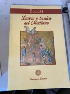 Copertina libro Lavoro e tecnica nel Medioevo