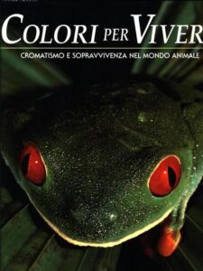 Copertina libro Colori per vivere - Cromatismo e sopravvivenza nel mondo animale