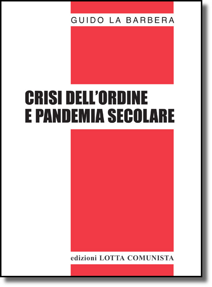 Copertina libro Crisi dell ordine e pandemia secolare