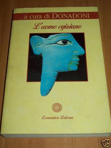 Copertina libro Uomo egiziano