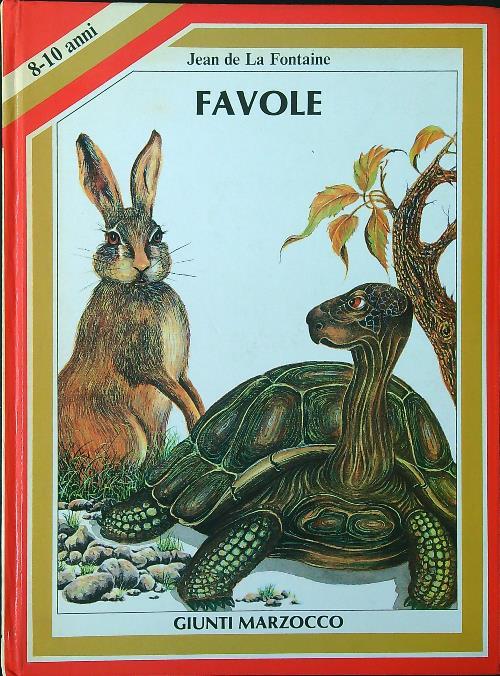 Copertina libro Favole