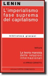 Copertina libro Imperialismo fase suprema del capitalismo