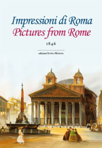Copertina libro Impressioni di Roma - Pictures from Rome 1846