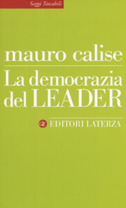 Copertina libro Democrazia del Leader
