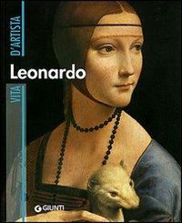 Copertina libro Leonardo  (vita d'artista)