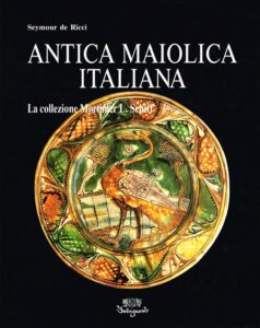 Copertina libro Antica maiolica italiana