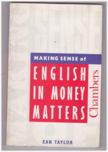 Copertina libro Making Sense of English in Money Matters