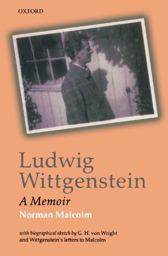Copertina libro Ludwig Wittgenstein A Memoir
