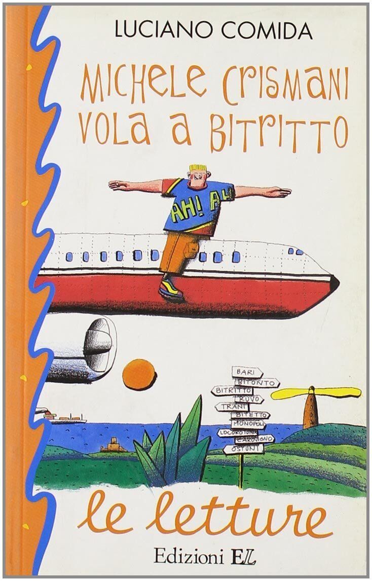 Copertina libro Michele Crismani vola a bitritto