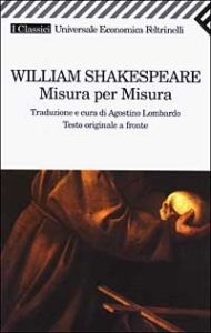 Copertina libro Misura per misura