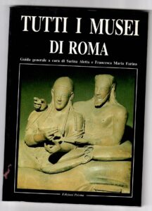 Copertina libro Tutti i musei di Roma