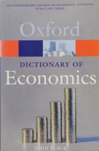 Copertina libro Oxford Dictionary of Economics