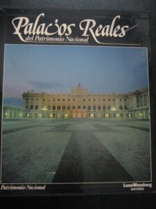 Copertina libro Palacios Reales del patrimonio nacional