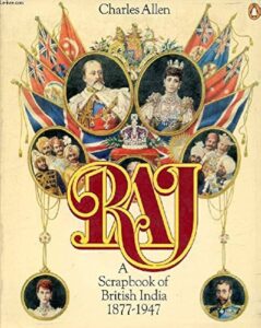Copertina libro Raj a Scrapbook of British India 1877-1947