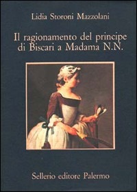 Copertina libro Ragionamento del principe di Biscari a Madama N.N.