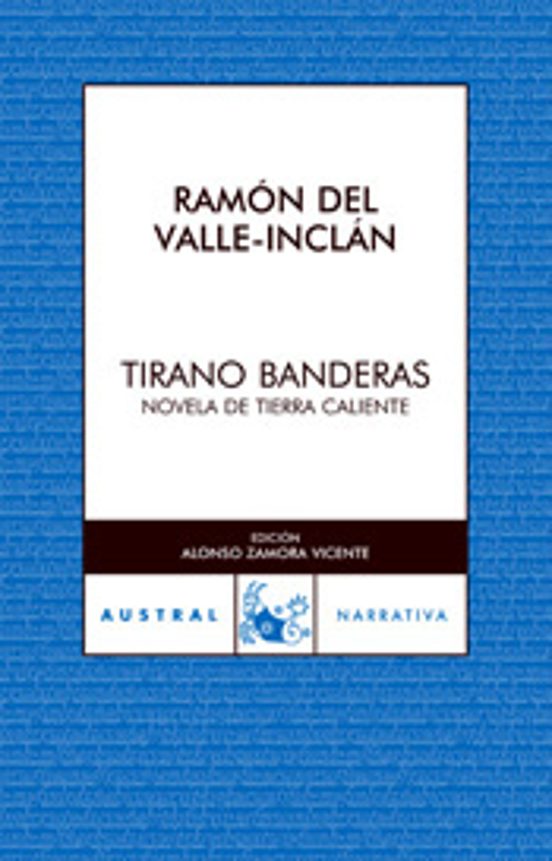 Copertina libro Tirano Banderas