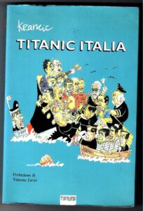 Copertina libro Titanic Italia