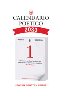 Copertina libro Calendario Poetico 2023