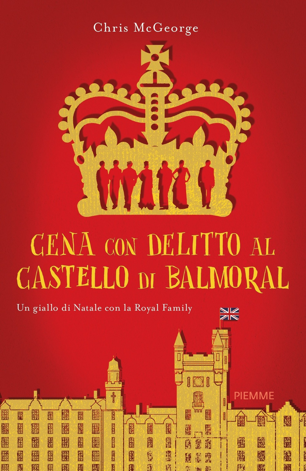 Copertina libro Cena con delitto al castello di Balmoral