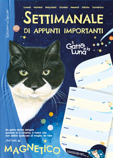 Copertina libro Il Gatto e la luna - Settimanale di Appunti Importanti
