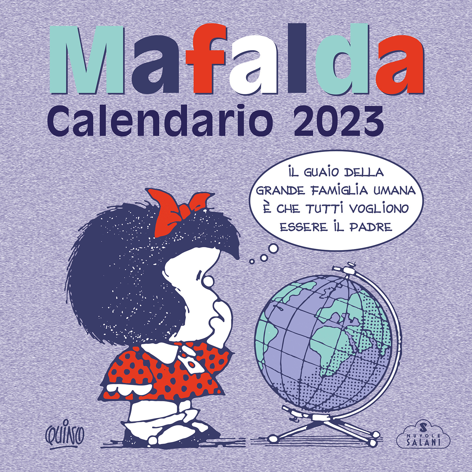 Copertina libro Mafalda - Calendario 2023