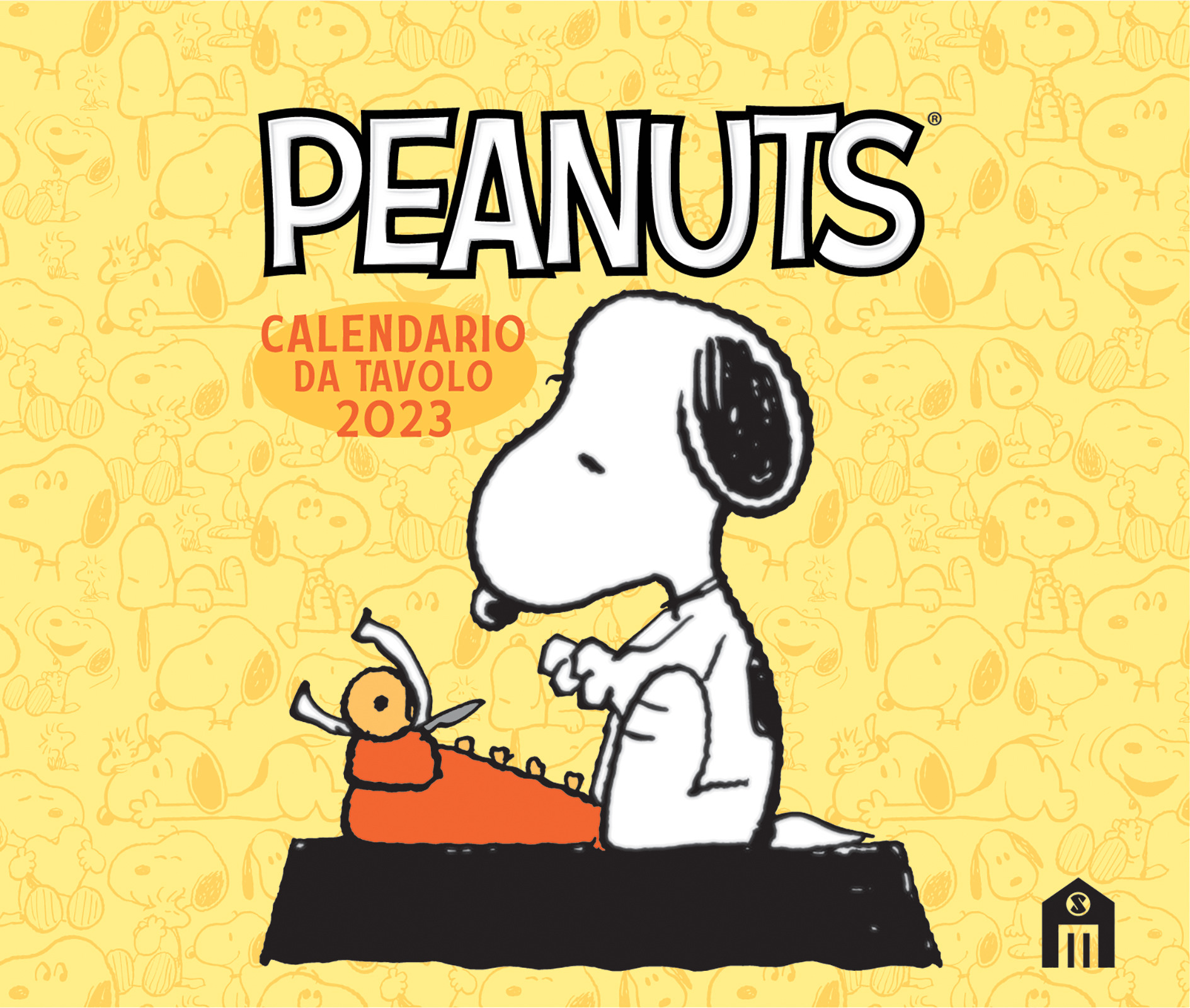 Copertina libro Peanuts - Calendario da Tavolo 2023