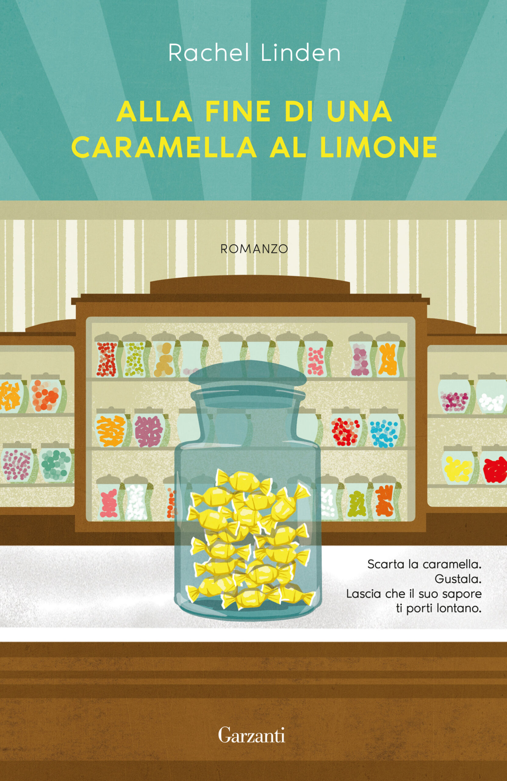 Copertina libro Alla fine di una caramella al limone