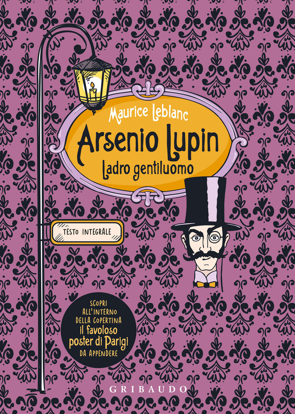 Copertina libro Arsenio Lupin ladro gentiluomo