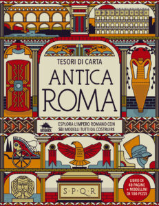 Copertina libro Tesori di carta Antica Roma