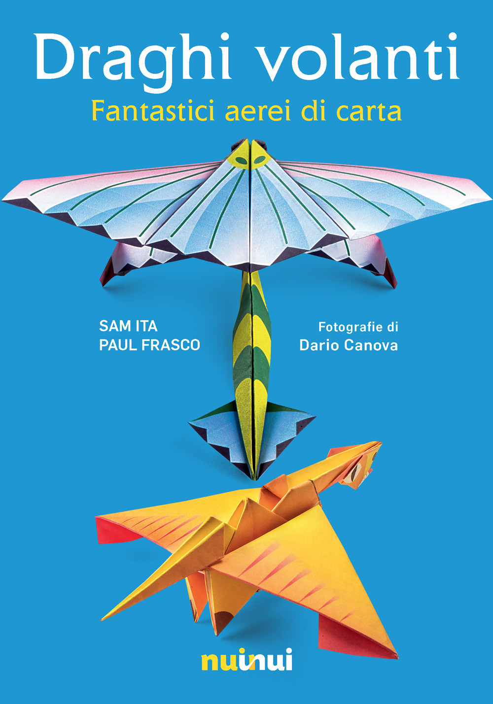 Copertina libro Draghi volanti, fantastici aerei di carta