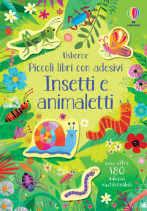 Copertina libro Piccoli libri con adesivi - Insetti e animaletti