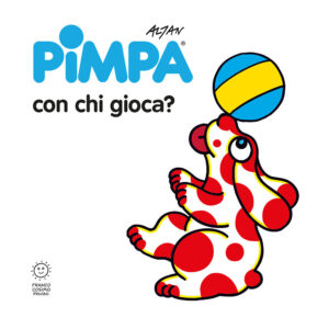 Copertina libro Pimpa, con chi gioca?