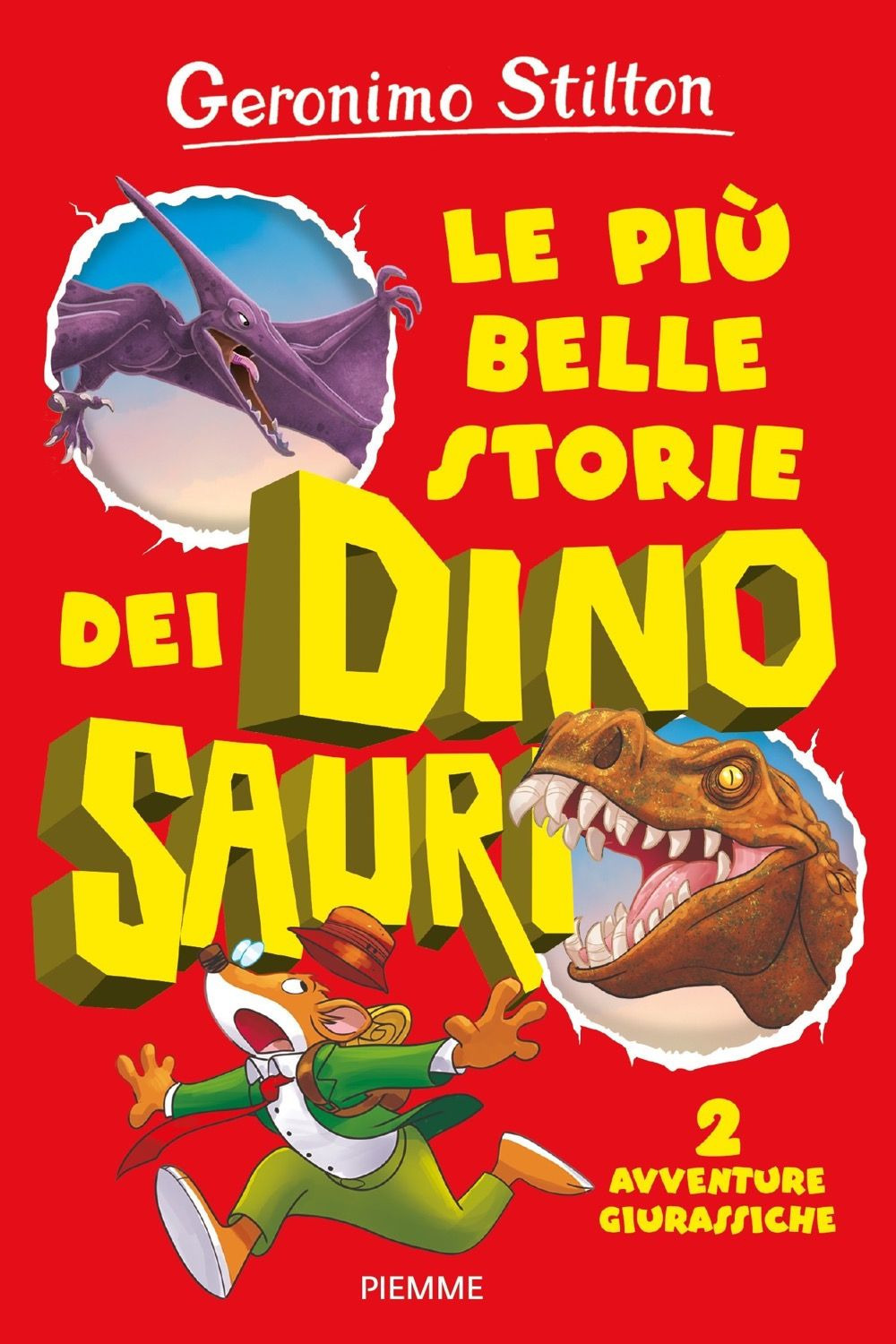 Copertina libro Le più belle storie dei dinosauri