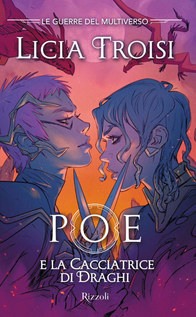 Copertina libro Poe e la caccciatrice di draghi