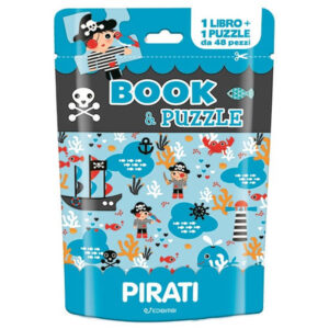 Copertina libro Book&Puzzle - Pirati