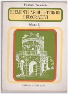 Copertina libro Elementi Architettonici e Decorativi vol.II