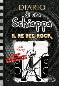 Copertina libro Diario di una schiappa - Il re del rock