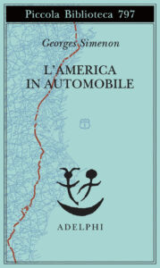 Copertina libro America in automobile