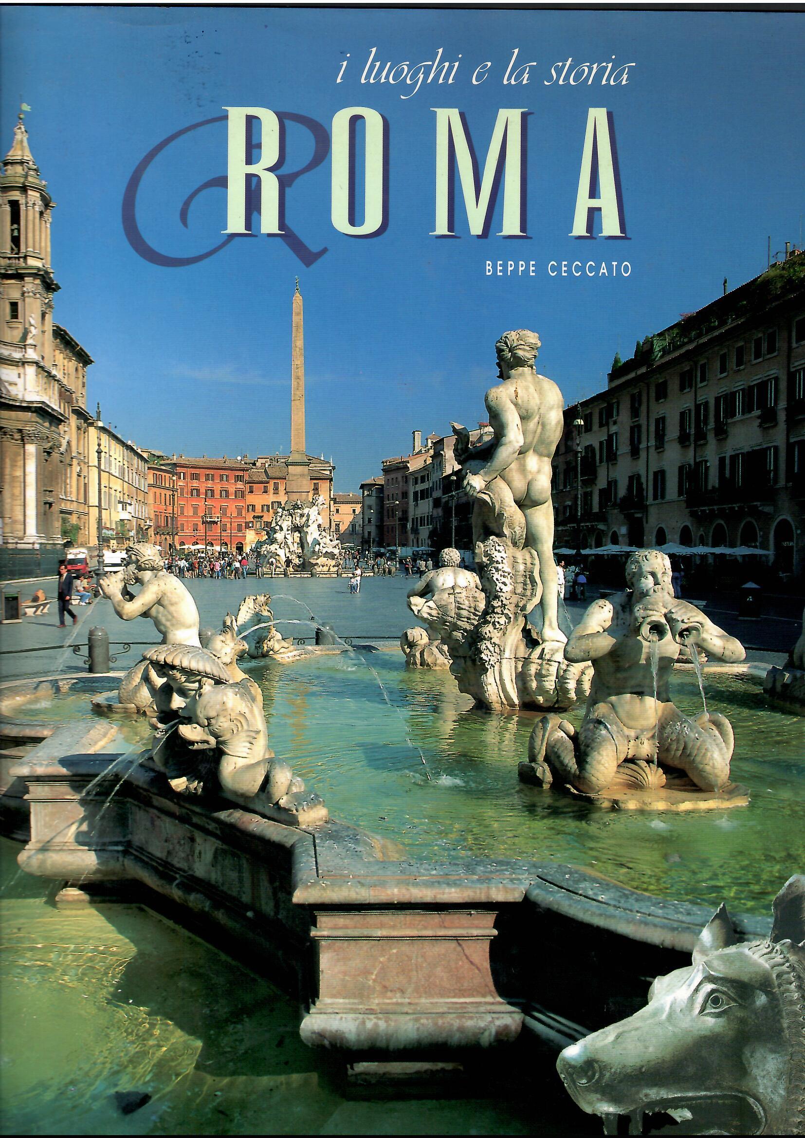 Copertina libro Roma I luoghi e la storia