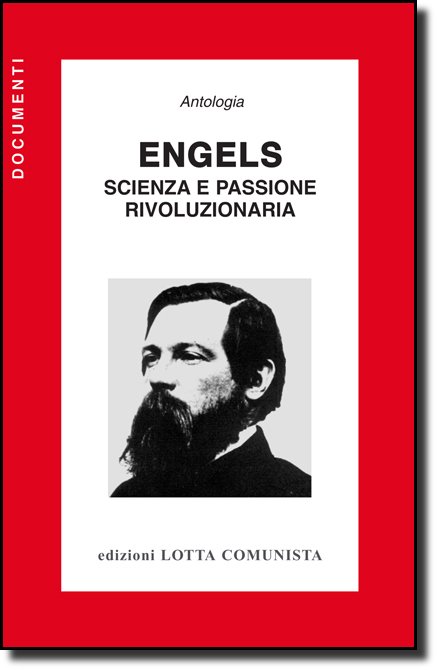 Copertina libro Engels Scienza e Passione Rivoluzionaria
