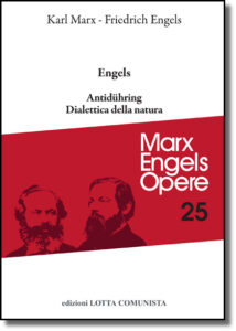 Copertina libro Engels Antiduhring Dialettica della natura