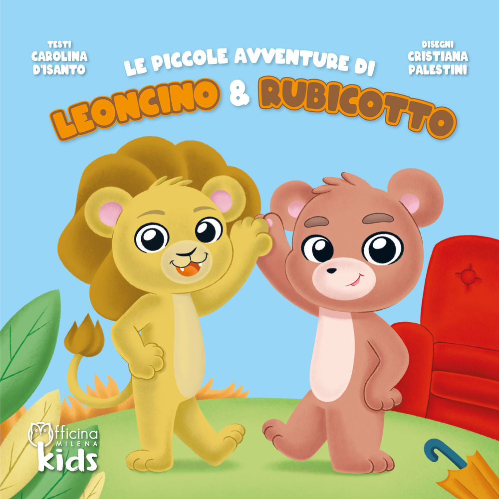 Copertina libro Piccole avventure di Leoncino e Rubicotto