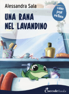 Copertina libro Una rana nel lavandino