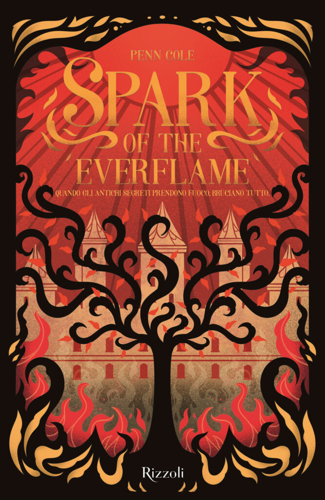 Copertina libro Spark of the everflame La saga degli eletti 1