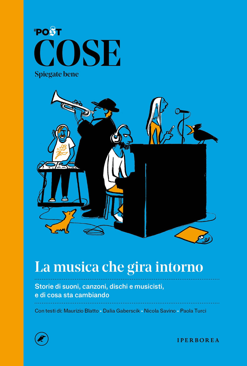Copertina libro La musica che gira intorno. Cose spiegate bene