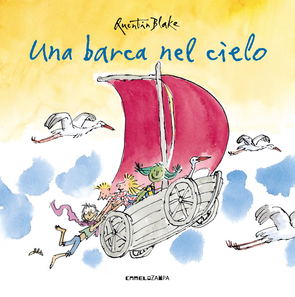 Copertina libro Una barca nel cielo