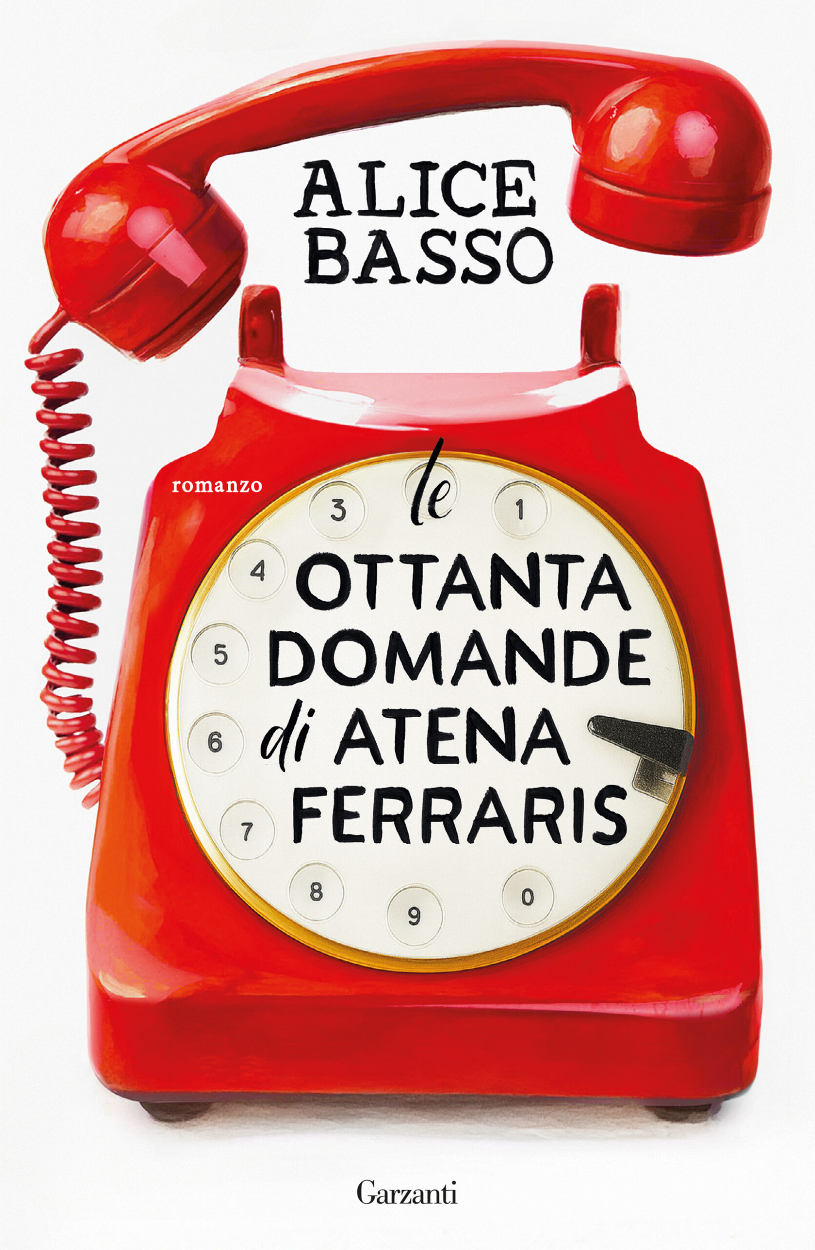 Copertina libro Ottanta domande di Atena Ferraris