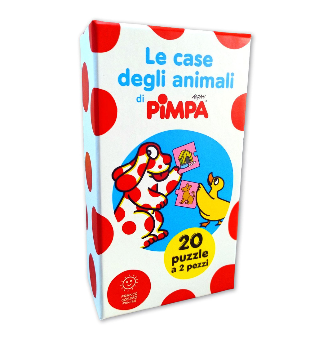Copertina libro Case degli animali di Pimpa